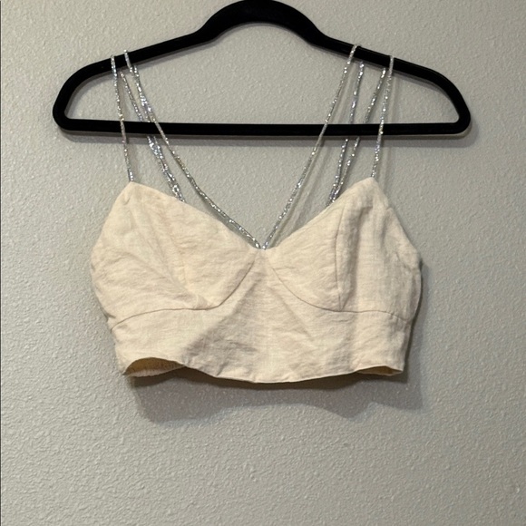 H&M Cream Spaghetti Strap Chemise - Picture 6 of 6